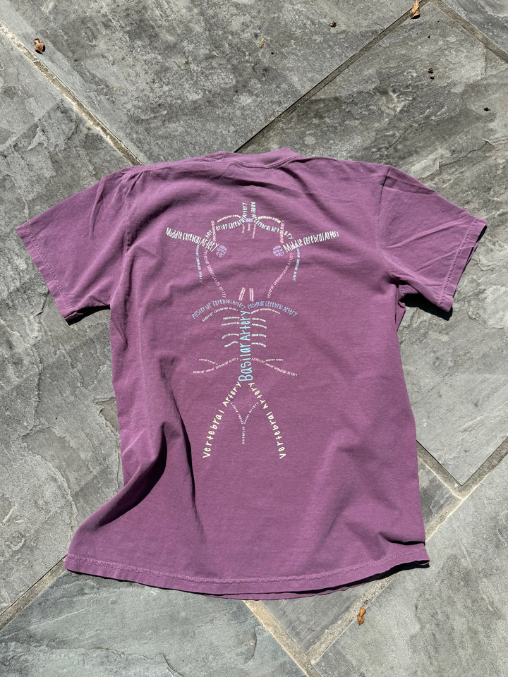 Back of Whatchu Talkin’ About Willis T-shirt on a gray floor