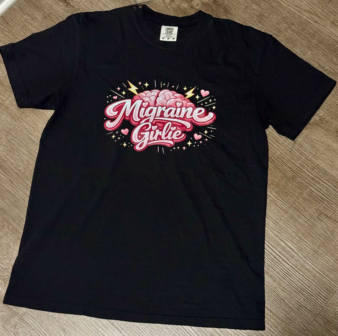 Migraine Girlie Tee Shirt Short Sleeve