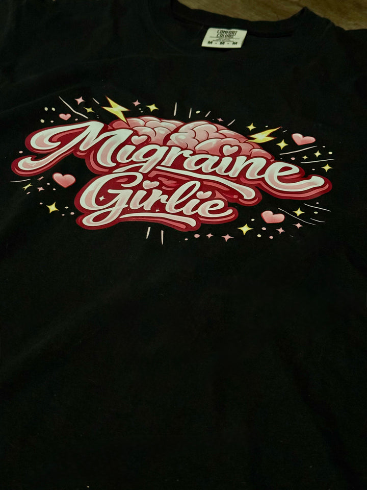 Migraine Girlie Tee Shirt Short Sleeve