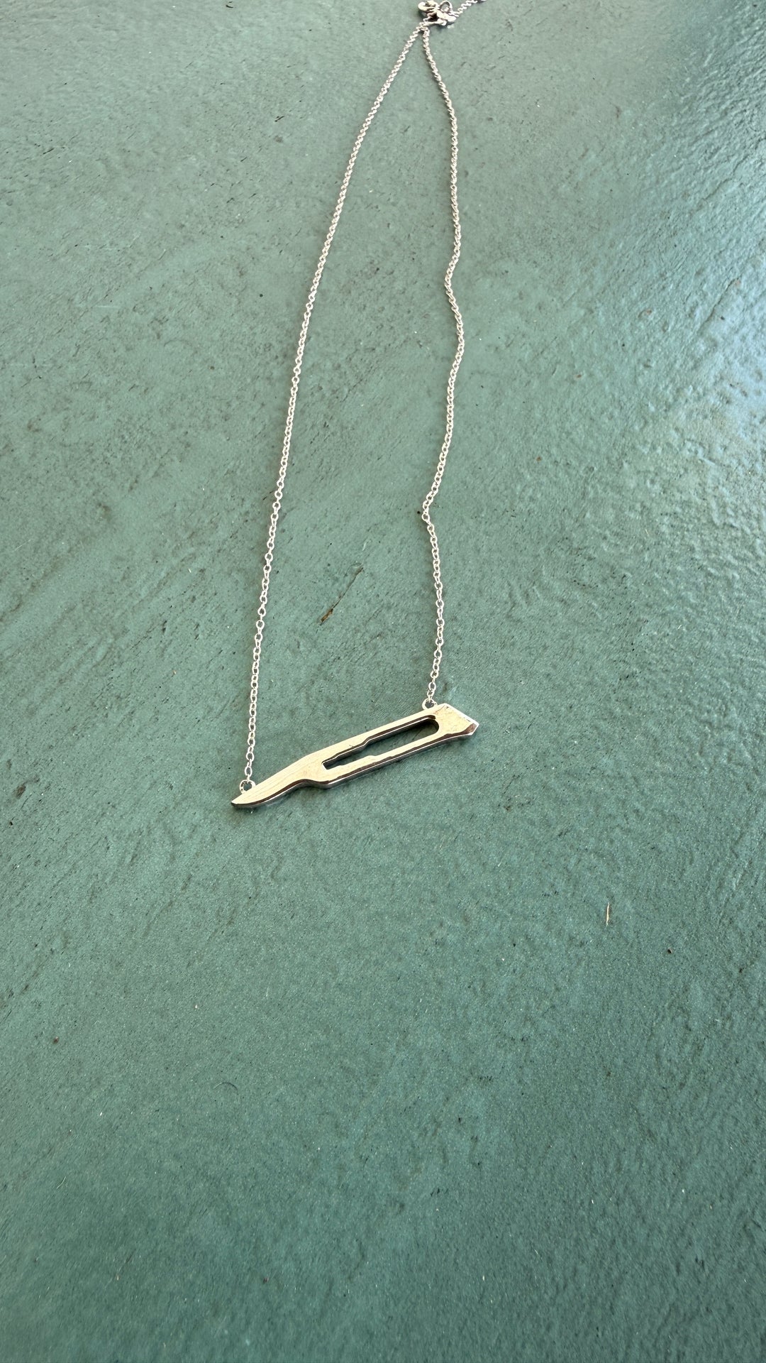 Ladyspinedoc x Dr. Rednam - 15c Blade Scalpel Pendant Necklace